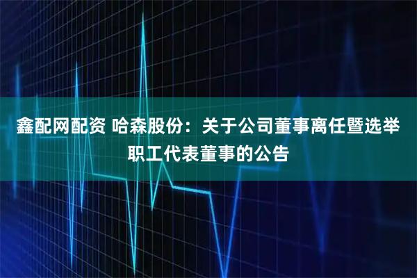 鑫配网配资 哈森股份：关于公司董事离任暨选举职工代表董事的公告